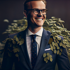 amestogrowth_portrait_of_happy_ceo_with_suit_made_of_plants_300x300